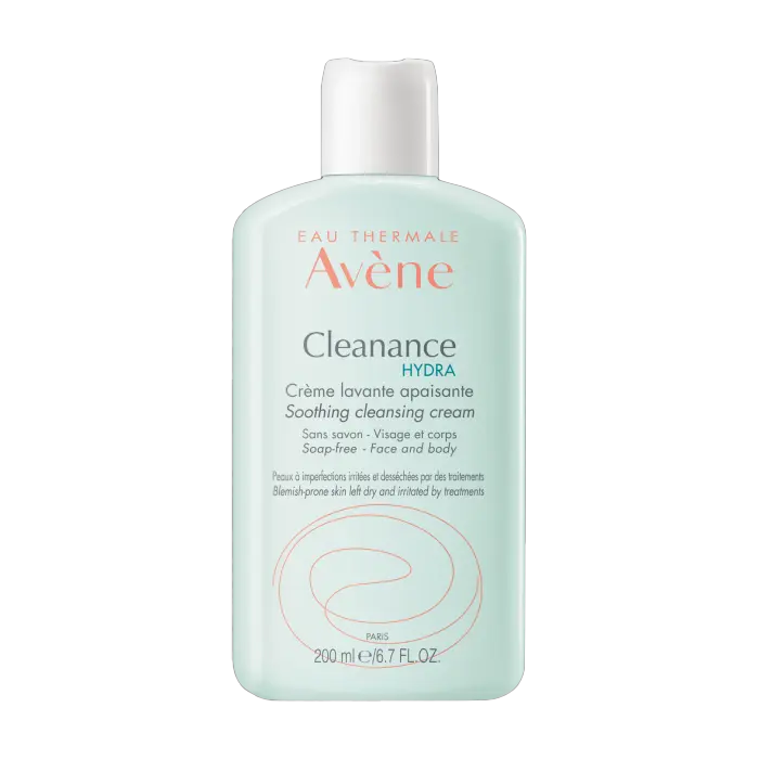 Eau Thermale Avène Cleanance HYDRA Crema Limpiadora Calmante, 200 ml