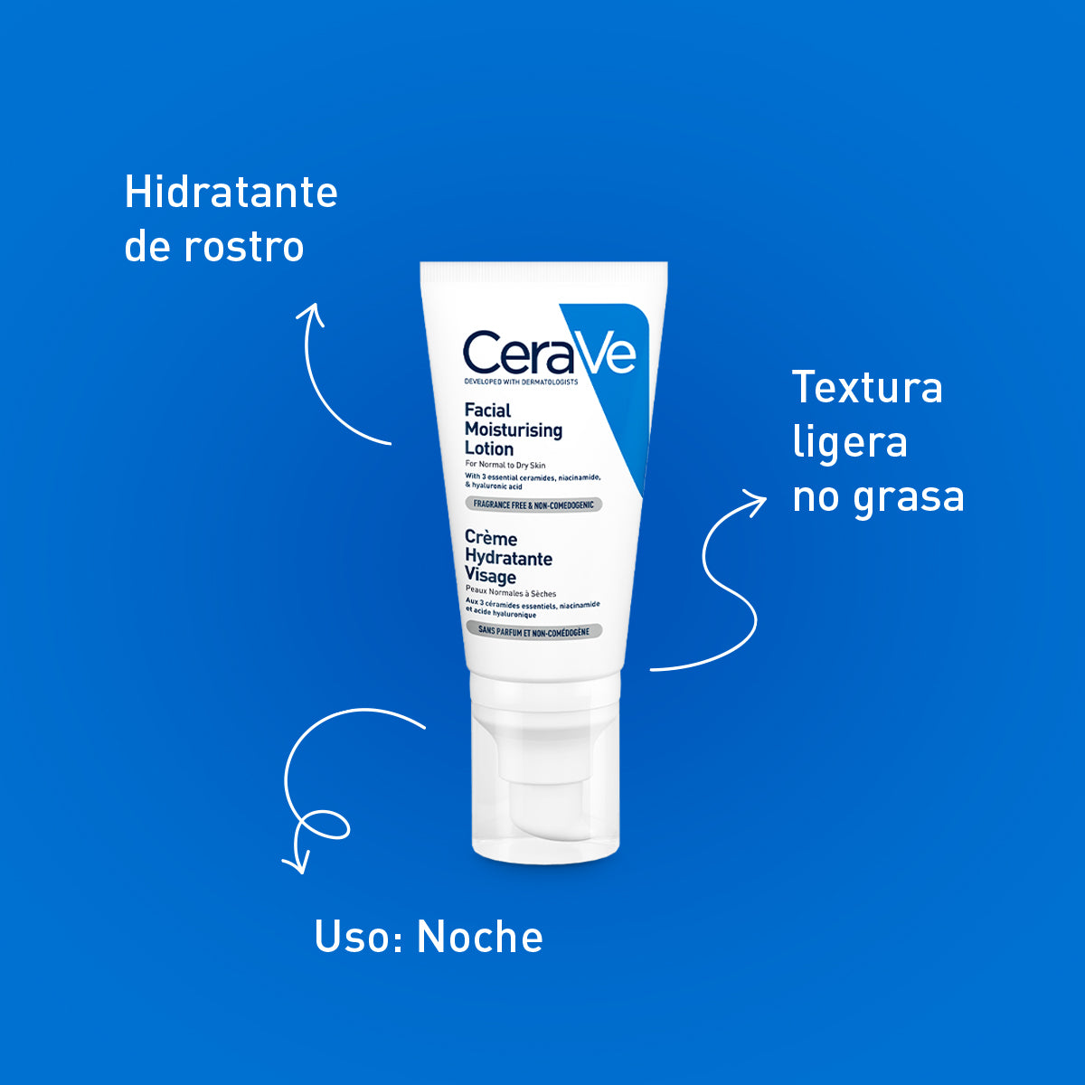 Loción Hidratante De Rostro, 52ml