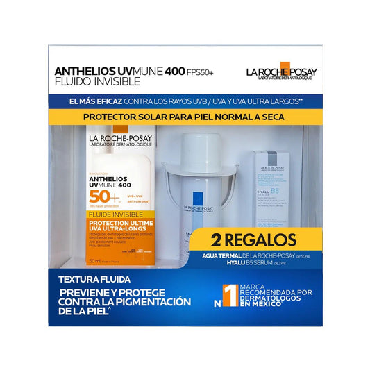 Kit Anthelios UVMune 400 FPS50+ Fluido Invisible