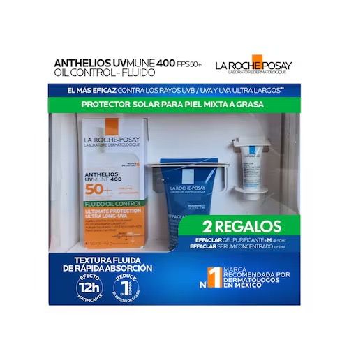 Kit Anthelios UVMune 400 FPS50+ Oil Control – Fluido