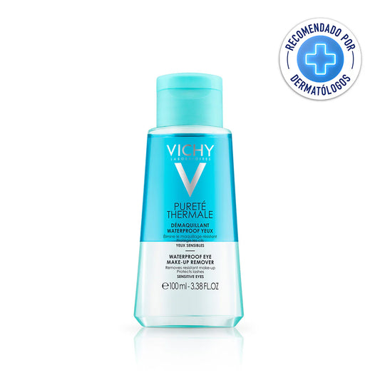 Vichy Pureté Thermal - Desmaquillante de ojos bifásico, 100ml