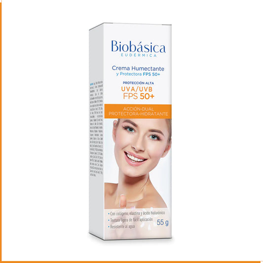 Crema Humectante Y Protectora Con Color, 55g